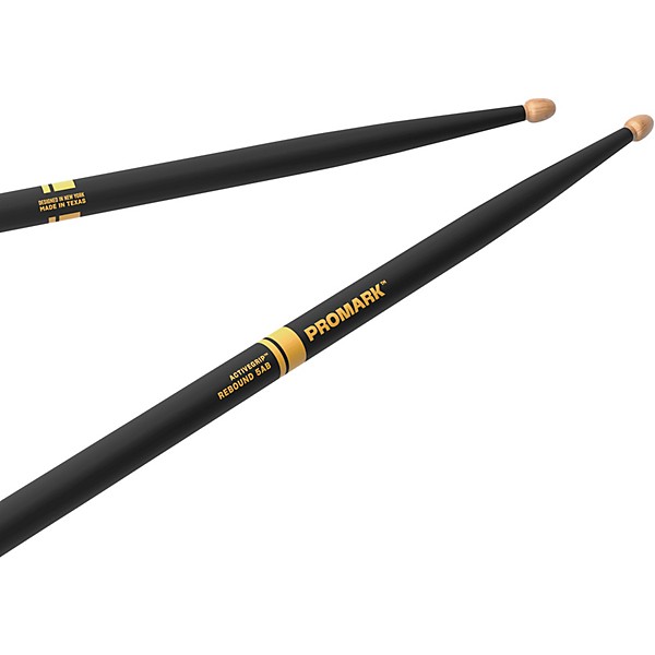 Promark Rebound ActiveGrip Hickory Drumstick 5AB Wood