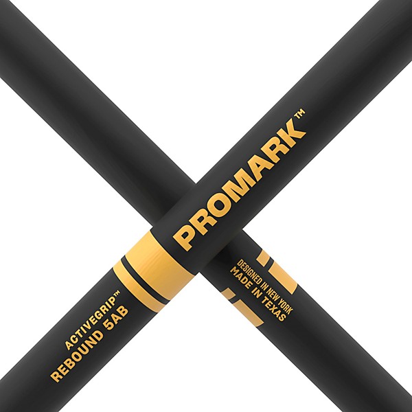 Promark Rebound ActiveGrip Hickory Drumstick 5AB Wood