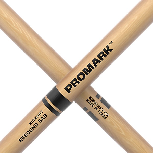 Promark Rebound Hickory Drumstick 5AB Wood