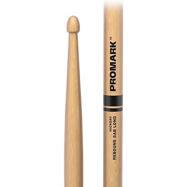 Promark Rebound Hickory Long Drum Stick 5AB Wood