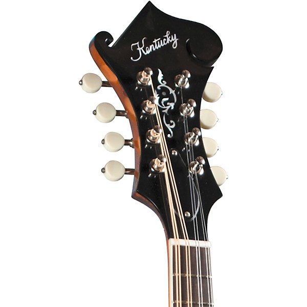 Kentucky KM-752 Deluxe F-Style Mandolin Transparent Amber