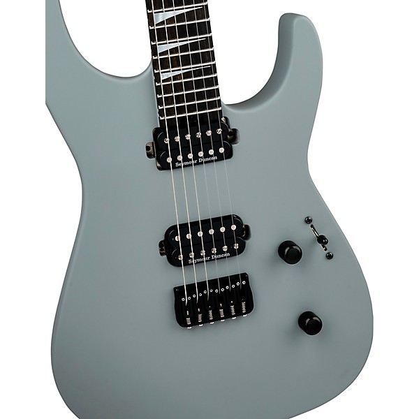 Jackson American Series Soloist SL2 DX HT Electric Guitar Satin Porsche Gray