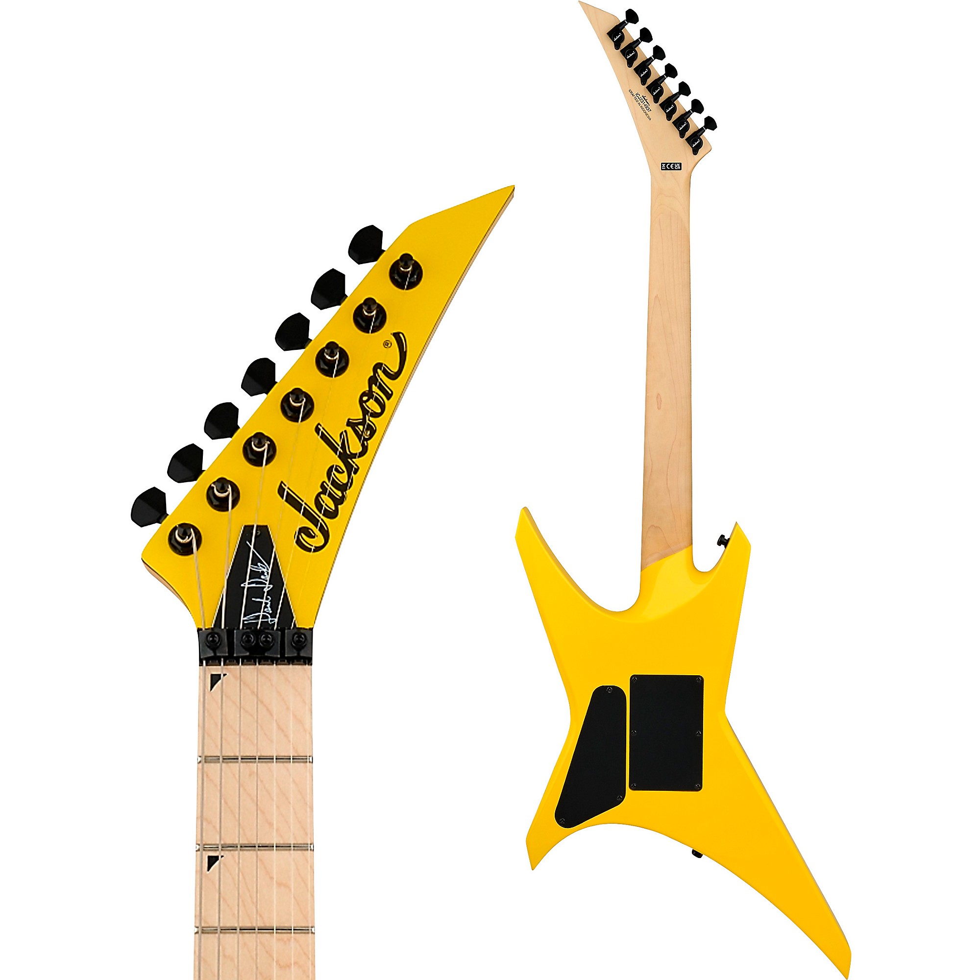 Jackson Pro Dave Davidson WR7 Electric Guitar Ferrari Yellow
