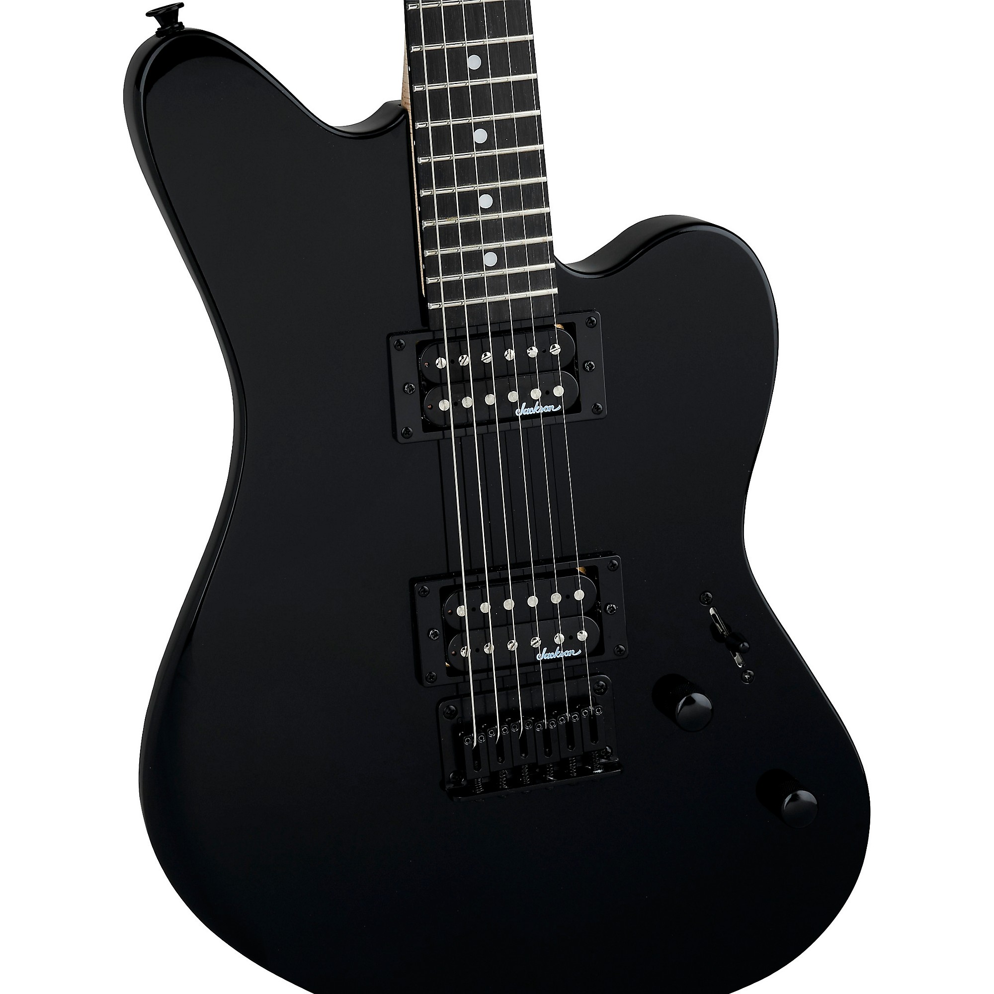 Jackson JS Series JS22 Surfcaster Electric Guitar Black