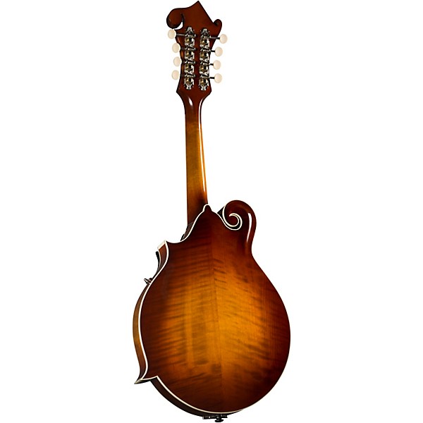 Open Box Kentucky KM-755 Deluxe F-Style Mandolin Level 1 Amber Burst