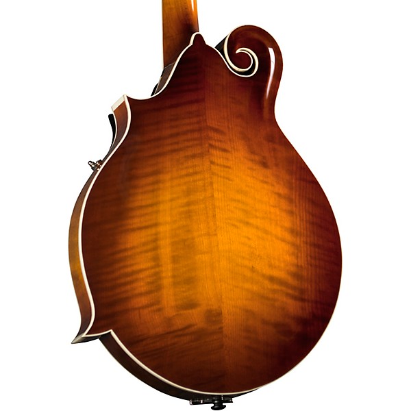 Open Box Kentucky KM-755 Deluxe F-Style Mandolin Level 1 Amber Burst