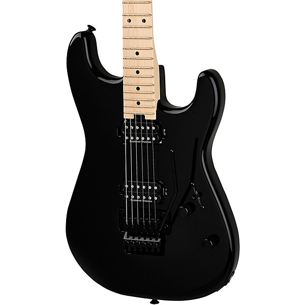 Open Box Charvel Pro-Mod San Dimas Style 1 HH FR MPL Electric Guitar Level 1 Gloss Black