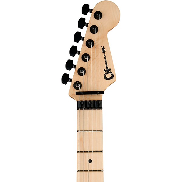 Open Box Charvel Pro-Mod San Dimas Style 1 HH FR MPL Electric Guitar Level 1 Gloss Black