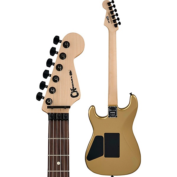 Charvel Pro-Mod San Dimas Style 1 HH FR RW Electric Guitar Pharaoh Gold