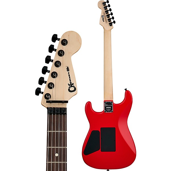 Charvel Pro-Mod San Dimas Style 1 HH FR RW Electric Guitar Satin Ferrari Red