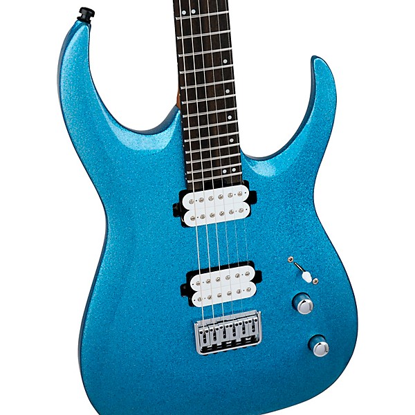 Jackson Pro Plus Series Signature Misha Mansoor JG6 Electric Guitar Blue Sparkle