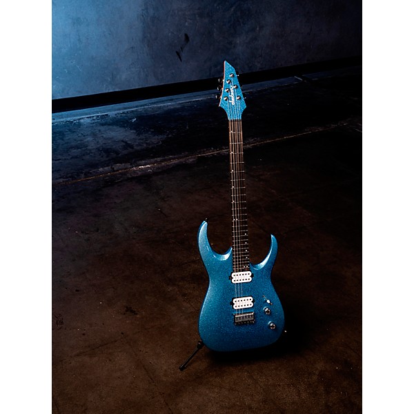 Jackson Pro Plus Series Signature Misha Mansoor JG6 Electric Guitar Blue Sparkle