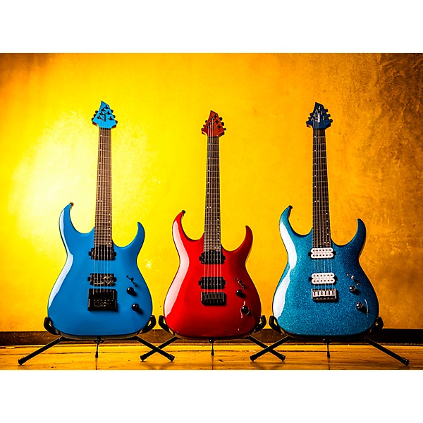 Jackson Pro Misha Mansoor JG6 Electric Guitar Blue Sparkle