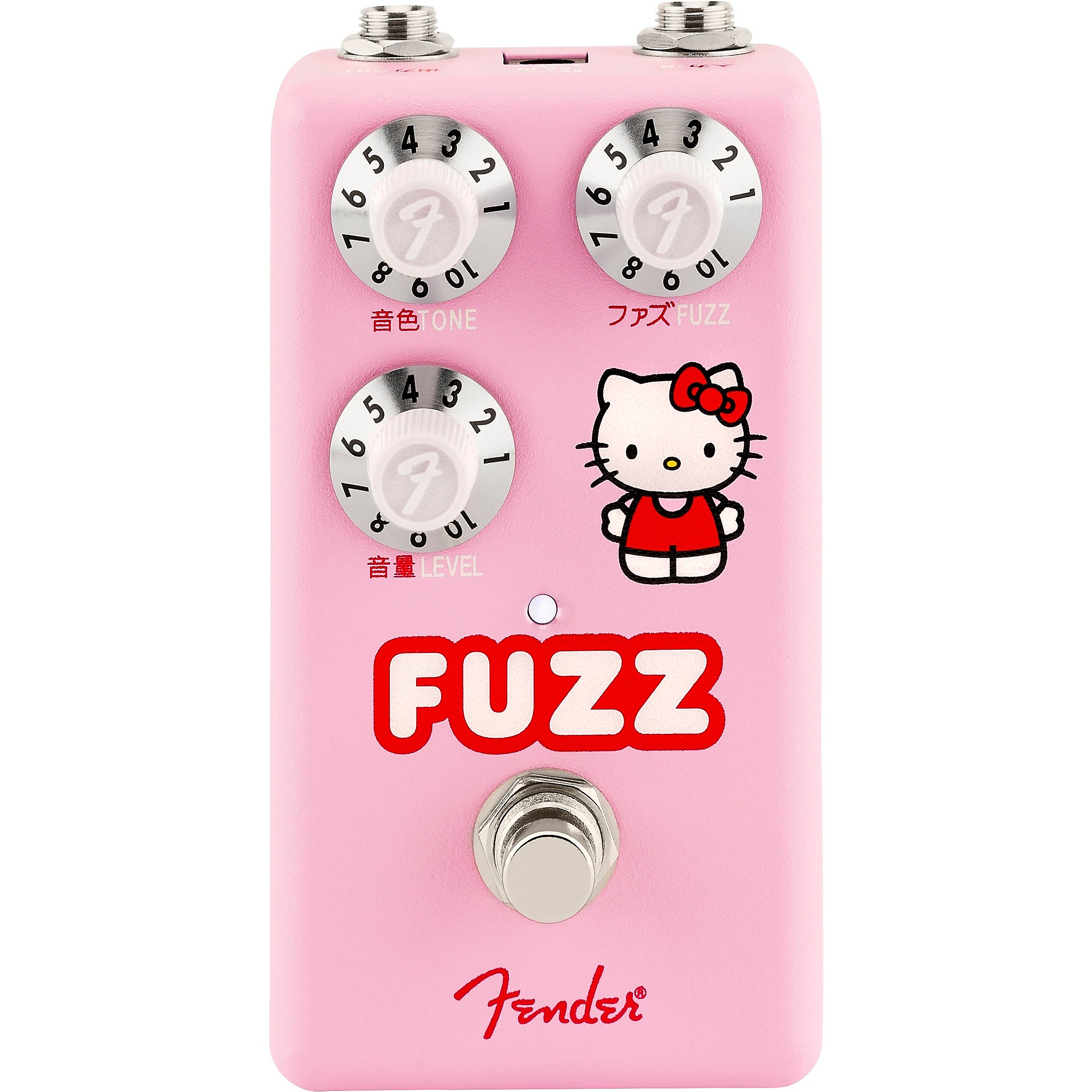Open Box Fender x Hello Kitty Fuzz Effects Pedal Pink | Guitar Center