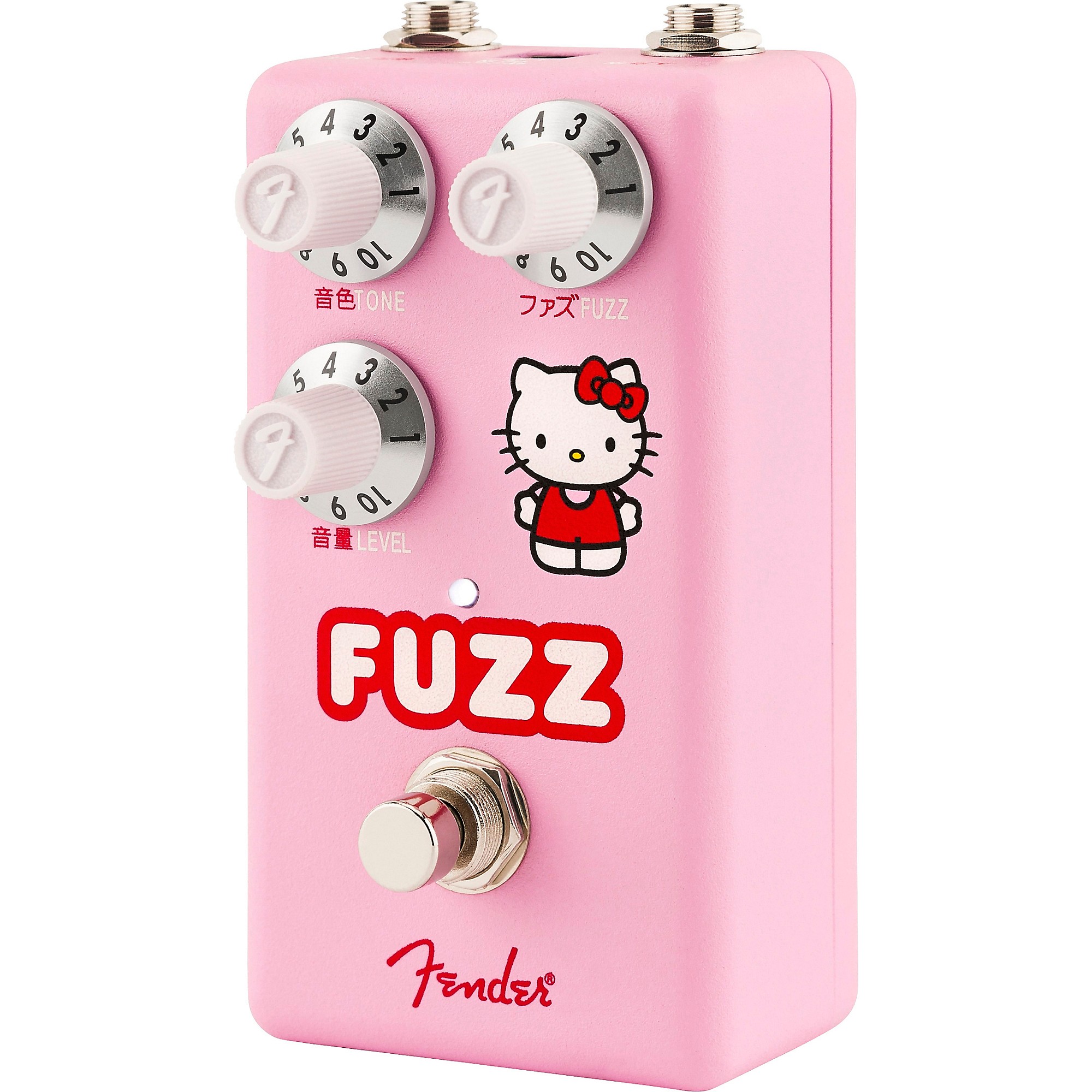 Open Box Fender x Hello Kitty Fuzz Effects Pedal Pink | Guitar Center
