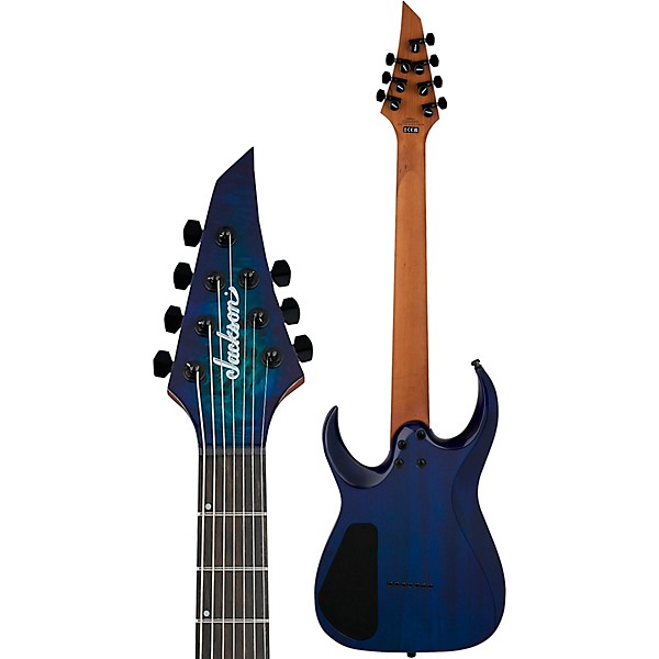 Jackson Pro Plus Series Signature Misha Mansoor Juggernaut HT7P 7-String Electric Guitar Chlorine Burst