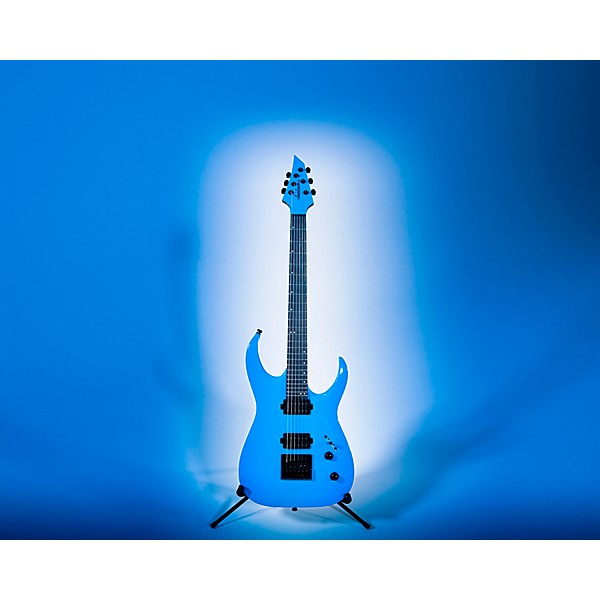 Jackson Pro Plus Series Signature Misha Mansoor ET6 Electric Guitar Riviera Blue