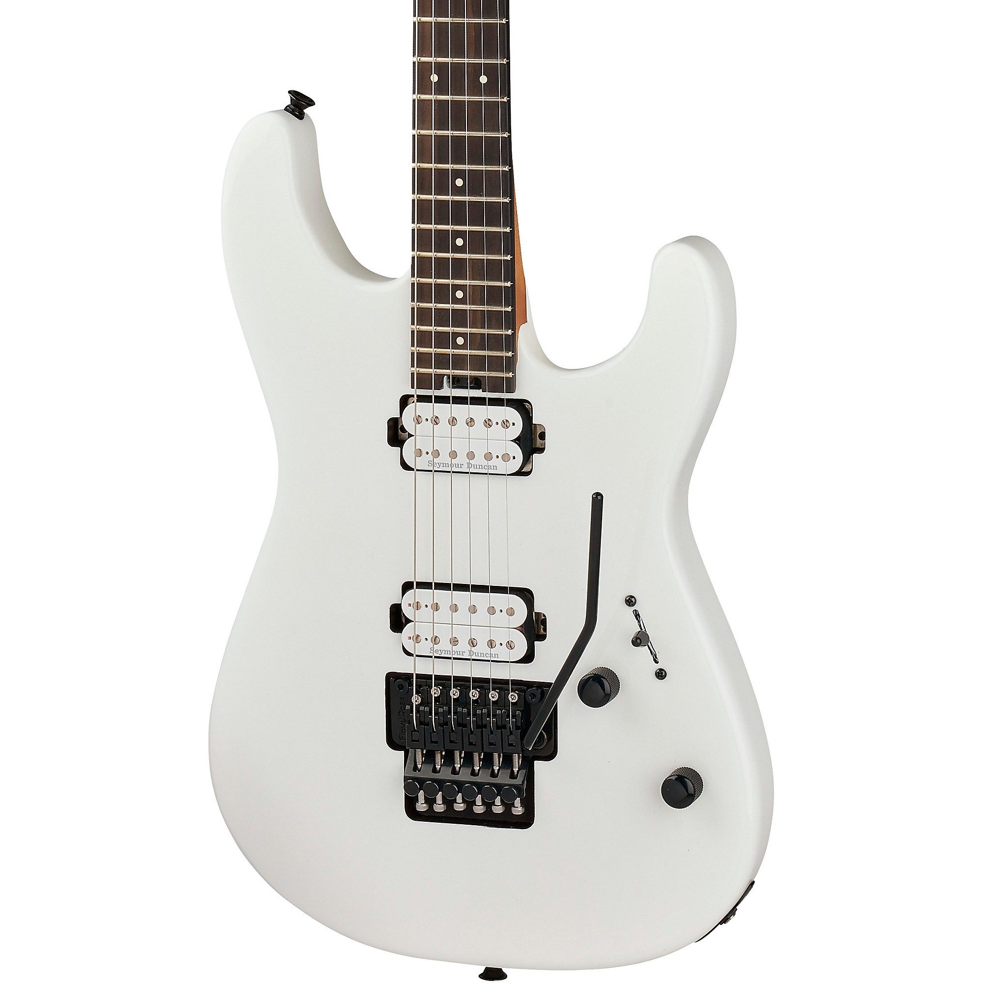 ギター Charvel ProMod SanDimas  White Charvel ProMod Relic SanDimas Style 1 HH FR PF Pau Ferro