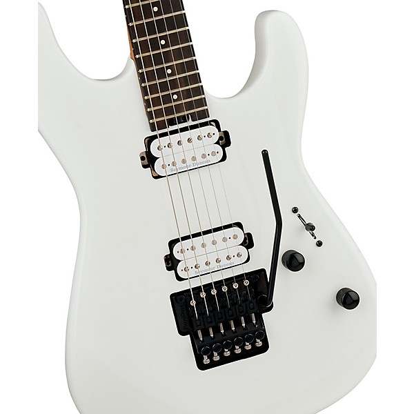 Charvel Pro-Mod Plus San Dimas Style 1 HH FR E Electric Guitar Snow White