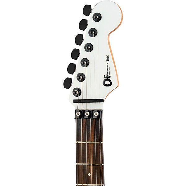 Charvel Pro-Mod Plus San Dimas Style 1 HH FR E Electric Guitar Snow White