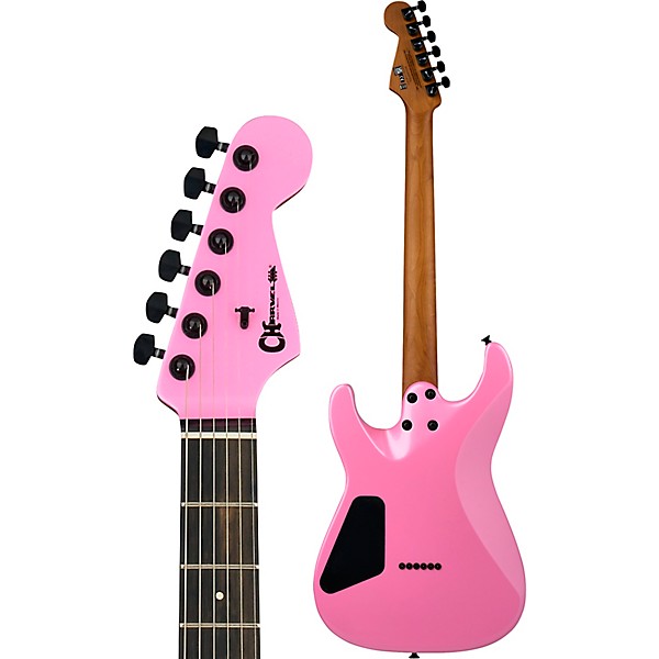 Charvel Pro-Mod Plus San-Dimas Style 1 HH HT E Electric Guitar Platinum Pink