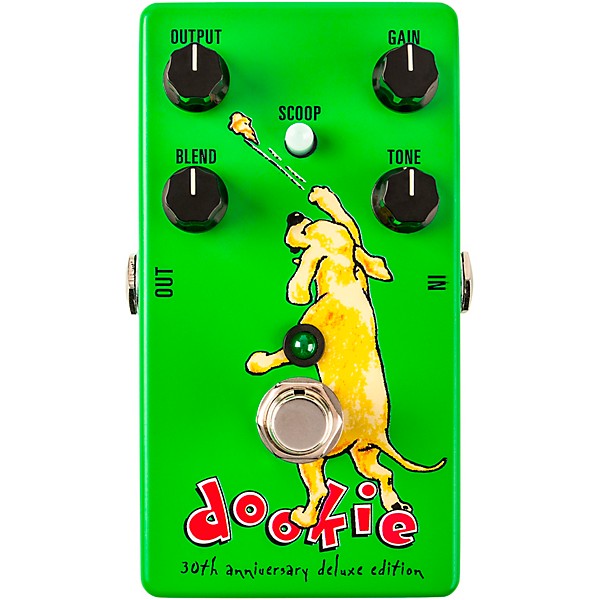 MXR DD30 Dookie Drive Pedal 30th Anniversary Overdrive Effects Pedal Green