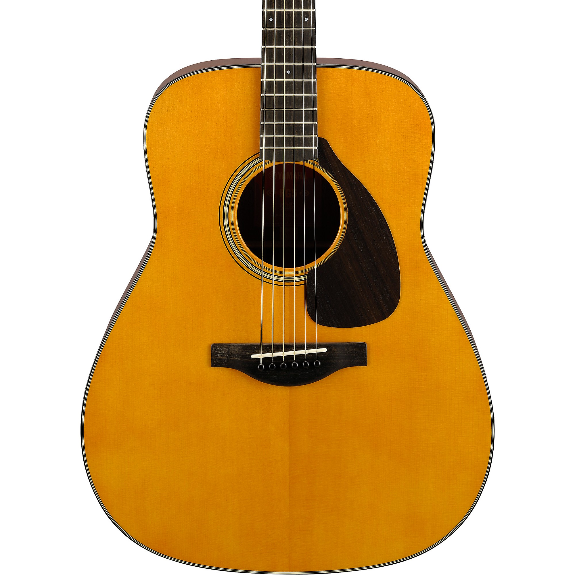 Yamaha FG5 Gloss Dreadnought Acoustic Guitar Vintage Natural