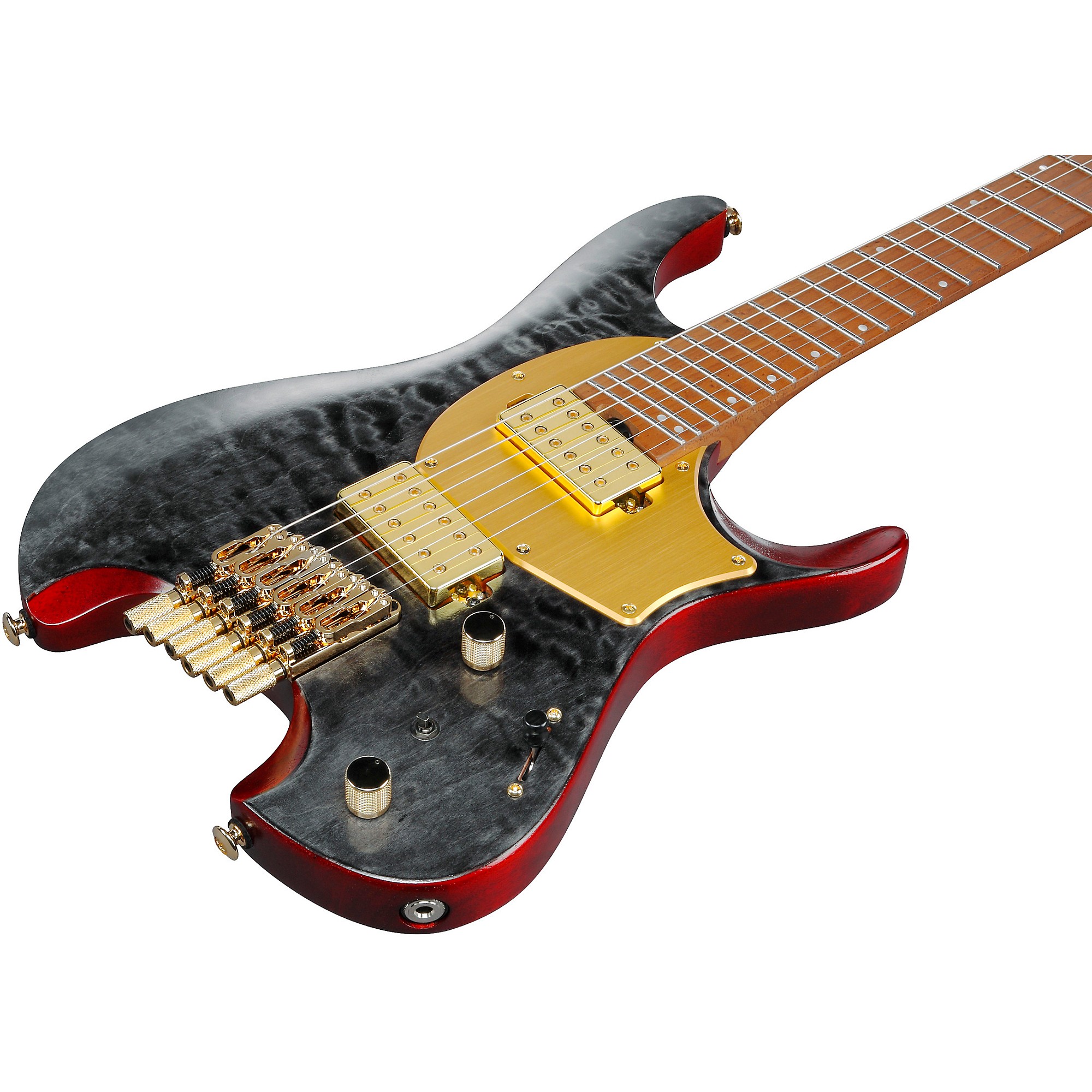 Ibanez Manuel Gardner Fernandes Signature Electric Guitar Obsidian