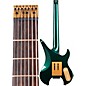 Schecter Guitar Research Synyster Gates Custom 7-String TR Headless Left-Handed Electric Guitar Oak Green Metallic