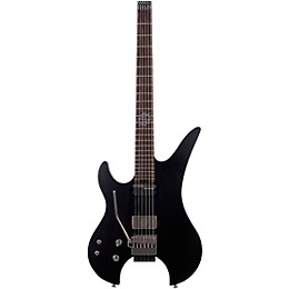 Schecter Guitar Research Synyster Gates Custom- 6 TR-S Headless Left-Handed Electric Guitar Satin Black
