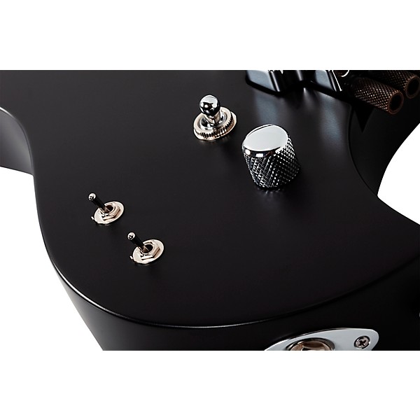 Schecter Guitar Research Synyster Gates Custom- 6 TR-S Headless Left-Handed Electric Guitar Satin Black