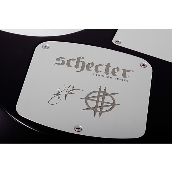 Schecter Guitar Research Synyster Gates Custom- 6 TR-S Headless Left-Handed Electric Guitar Satin Black