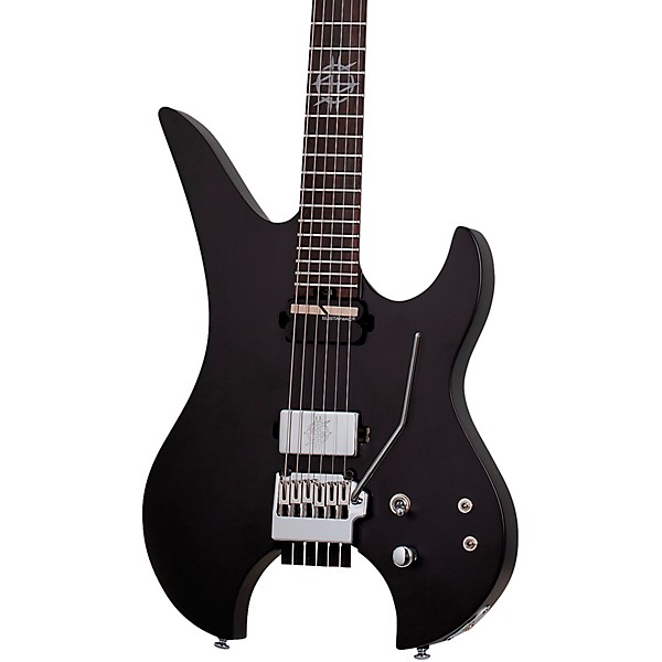 Schecter Guitar Research Synyster Gates Custom- 6 TR-S Headless Electric Guitar Satin Black