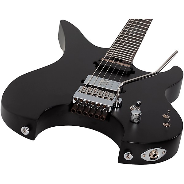 Schecter Guitar Research Synyster Gates Custom- 6 TR-S Headless Electric Guitar Satin Black