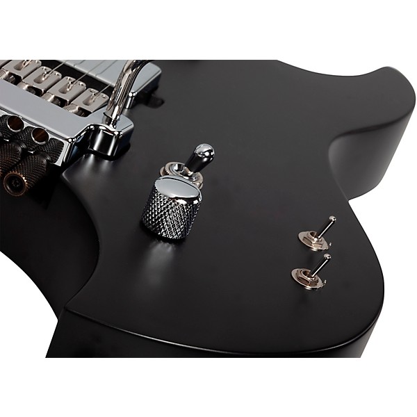 Schecter Guitar Research Synyster Gates Custom- 6 TR-S Headless Electric Guitar Satin Black
