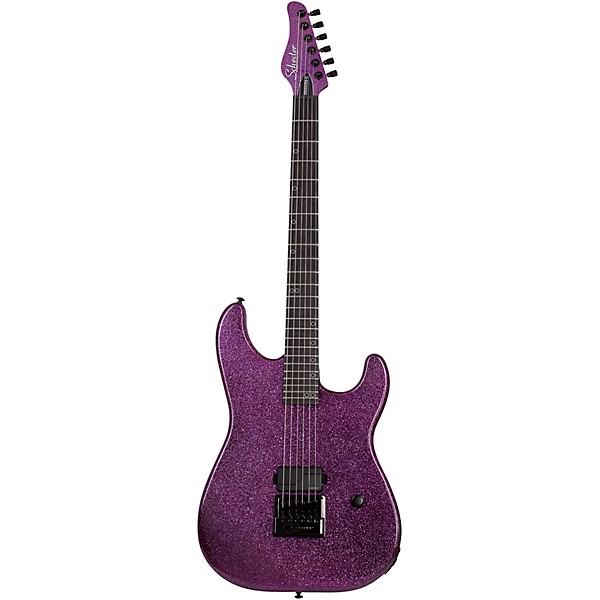 Schecter Guitar Research Danskimo-6 Electric Guitar Purple Sparkle