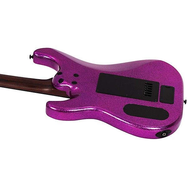 Schecter Guitar Research Danskimo-6 Electric Guitar Purple Sparkle