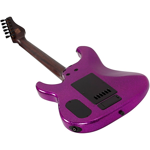 Schecter Guitar Research Danskimo-6 Electric Guitar Purple Sparkle