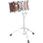 Pearl Symphonic Maple Double Head Tom with R2 Air System & L-Arm Receiver 10 x 10 in. Matte Walnut Lacquer