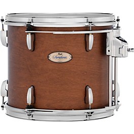 Pearl Symphonic... Pearl Symphonic Maple Double Head Tom with R2 Air System & L-Arm Receiver 13 x 11 in. Matte Walnut Lacquer