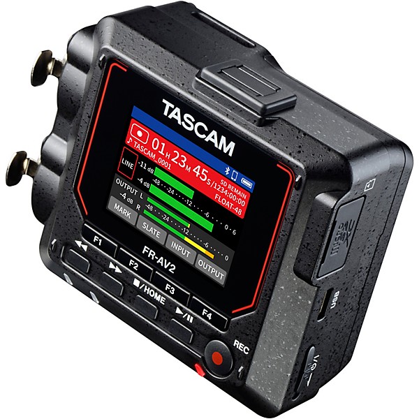 TASCAM FR-AV2 Compact 32-Bit Field Recorder & Timecode Generator