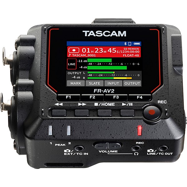 TASCAM FR-AV2 Compact 32-Bit Field Recorder & Timecode Generator