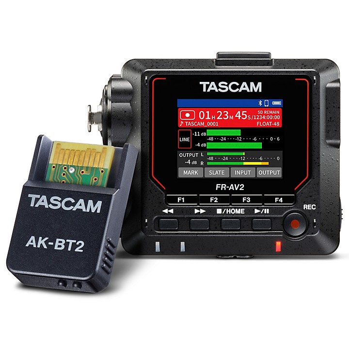 【新同品・おまけ付き】TASCAM FR-AV2+AK-BT2+ケース ak-bt2_w_front.jpg