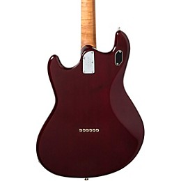Ernie Ball Music Man BFR Baritone StingRay Electric Guitar Trans Oxblood