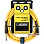 BOSS BIC-10 Straight to Angled Instrument Cable 10 ft. Yellow thumbnail