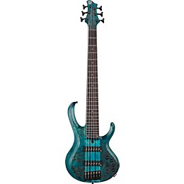 Ibanez Ibanez BTB946 6-String Electric Bass Guitar Cosmic Blue Low Gloss