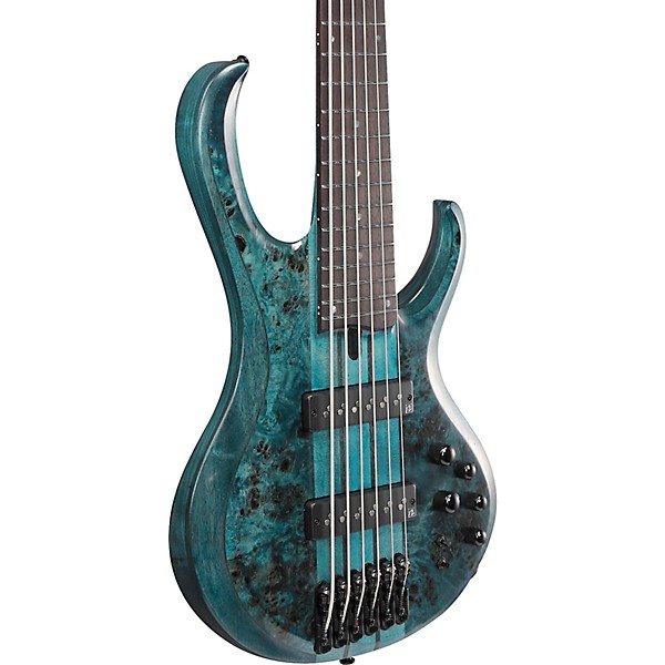 Ibanez Ibanez BTB946 6-String Electric Bass Guitar Cosmic Blue Low Gloss