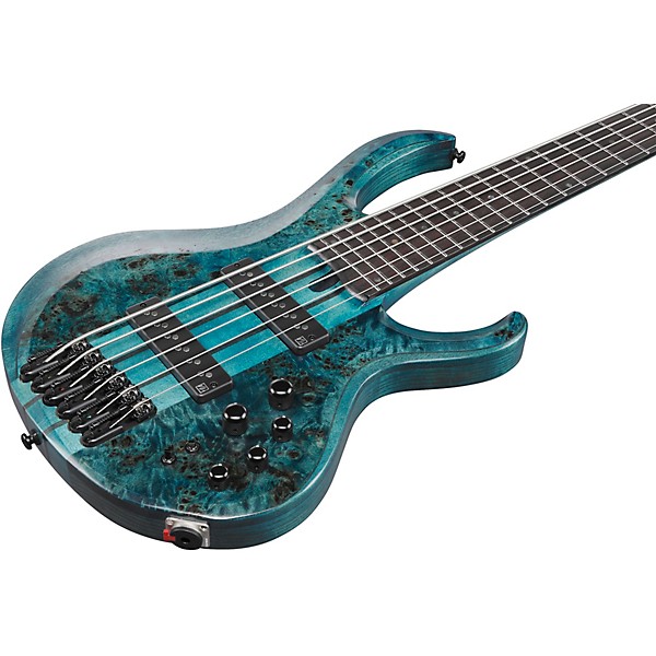 Ibanez Ibanez BTB946 6-String Electric Bass Guitar Cosmic Blue Low Gloss