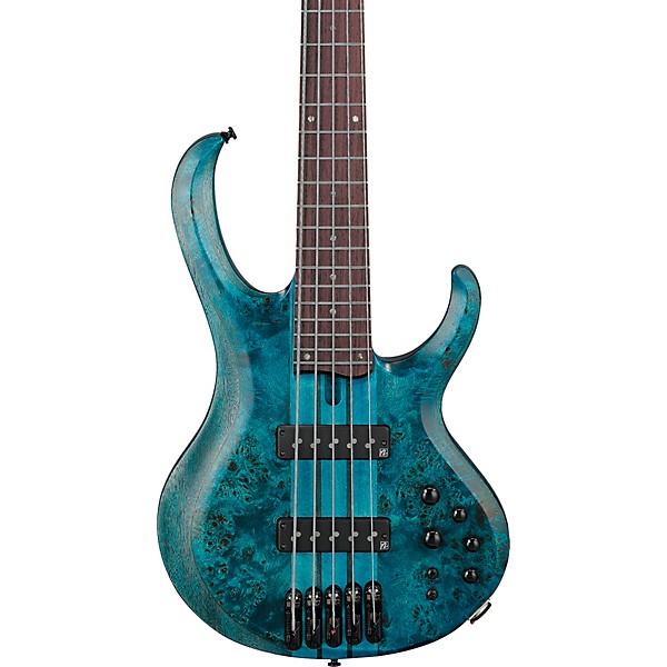 Ibanez Ibanez BTB945 5-String Electric Bass Guitar Cosmic Blue Low Gloss