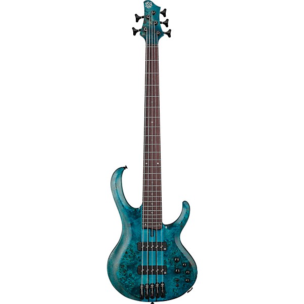 Ibanez Ibanez BTB945 5-String Electric Bass Guitar Cosmic Blue Low Gloss